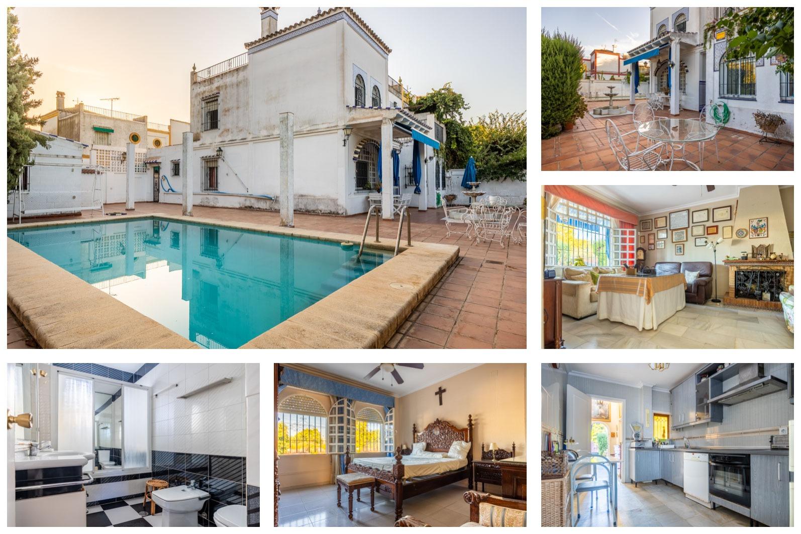 Vive con todas las comodidades: piscina, jardín y amplios espacios a un paso de Sevilla, Huelva y todos los servicios.